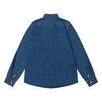 Washed dark blue [816 long-sleeve style]