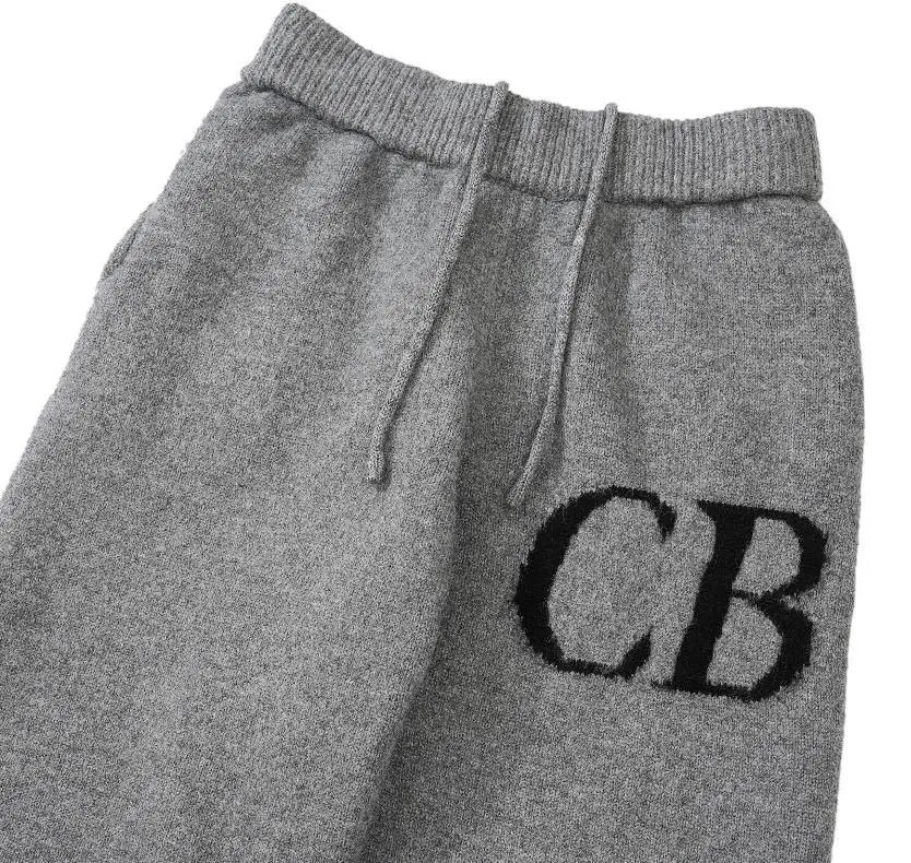 Design CB Logo Knit Hoodie White Hoodie - 41