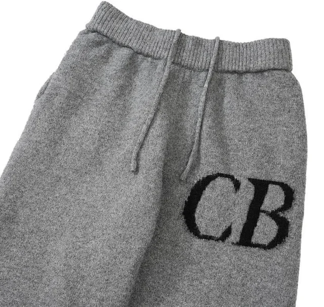 Cole Buxton CB logo knitwear and shorts product detail image 31