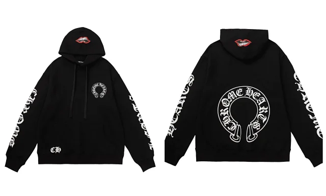 Chrome Hearts Hoodies & Sweatshirts Graphic Pullover Hooded Sweatshirt product detail image 1
