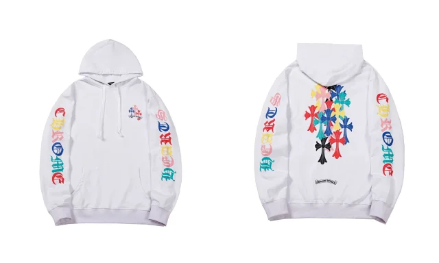 Chrome Hearts Hoodies & Sweatshirts Graphic Pullover Hooded Sweatshirt product detail image 5