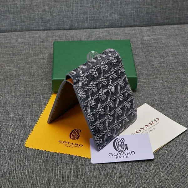 Goyard Saint Louis Bi-Fold Wallet Yellow Chevron - 22