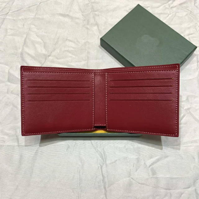 Goyard Wallets & Card Holders Chevron-Pattern Bifold Wallet product detail image 17