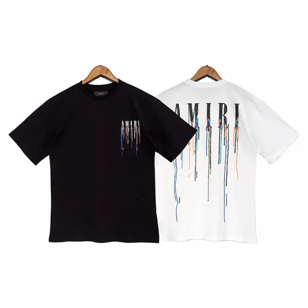 Amiri Bold Logo Neon Green T-Shirt - 7