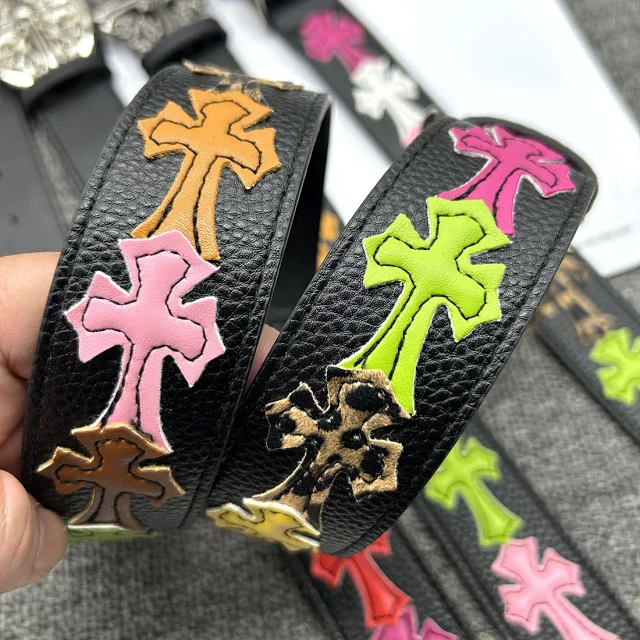 Louis Vuitton Belts Iridescent monogram belt with LV buckle product detail image 6