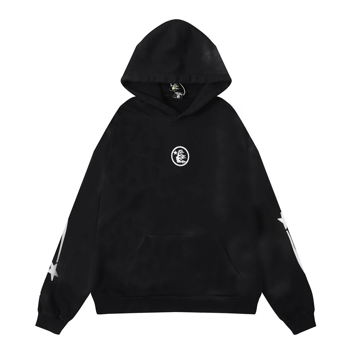 [Pure Cotton Hoodie] DY-W12 Black