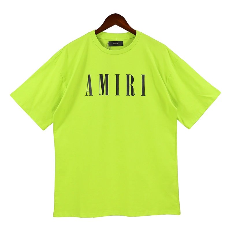 Amiri Core Logo Tee Neon Green