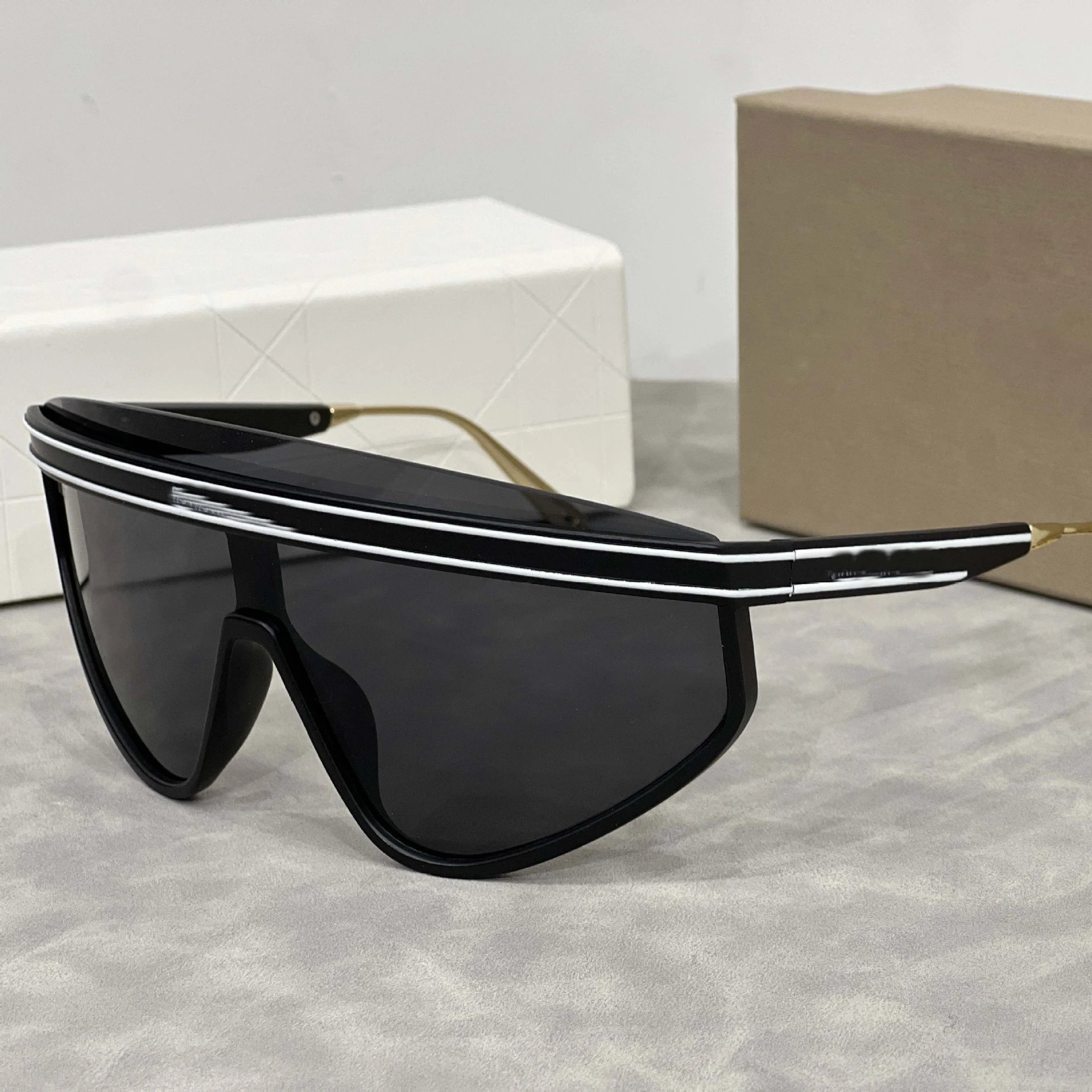 Dior Shield Sunglasses Oblique Monogram Black Gradient - 8
