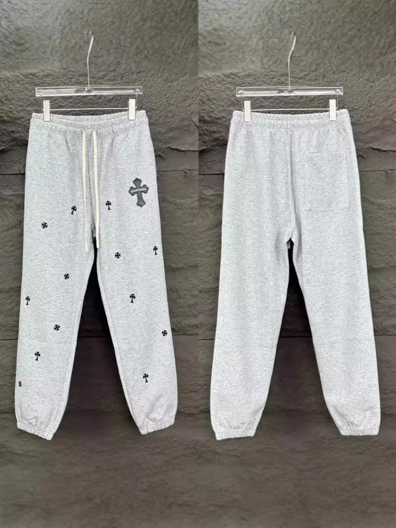 Unbranded Trousers Drawstring jogger with cross motifs image 3