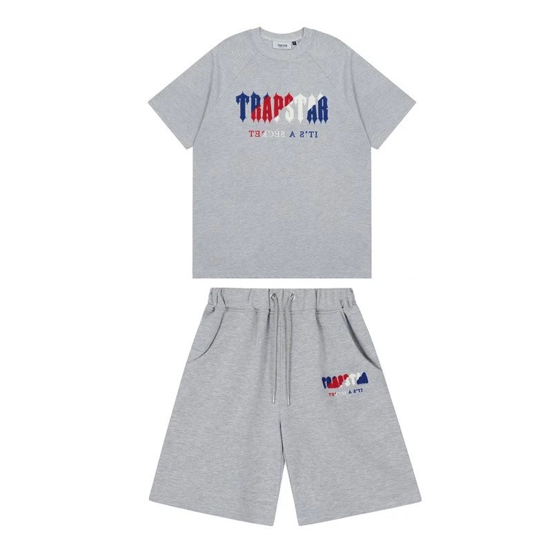 Trapstar Arch Logo Gray Heather Set - 26