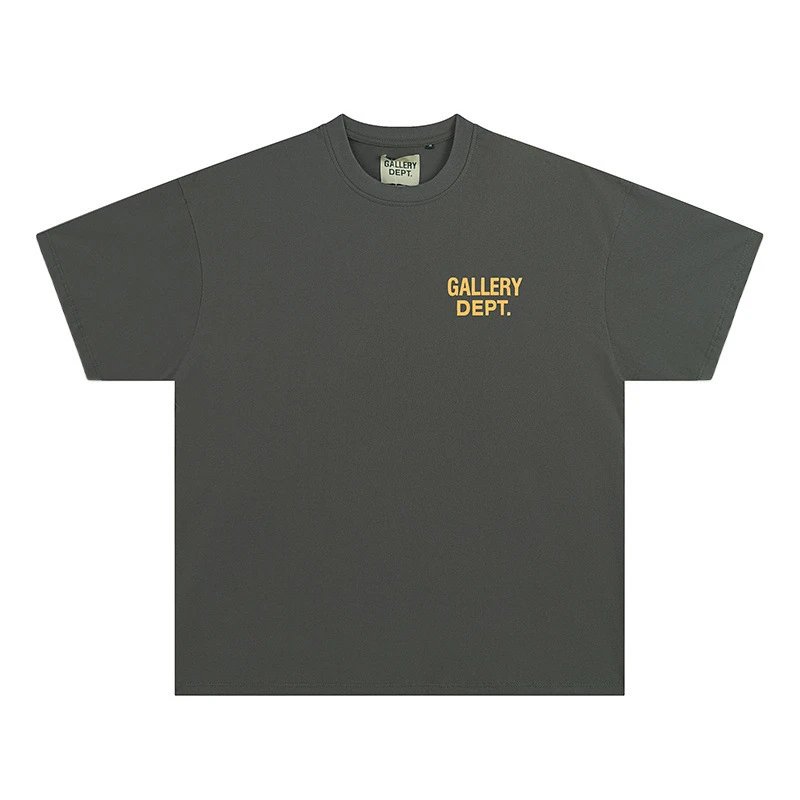 Gallery Dept Artistic Portrait Washed Black T-Shirt - 28