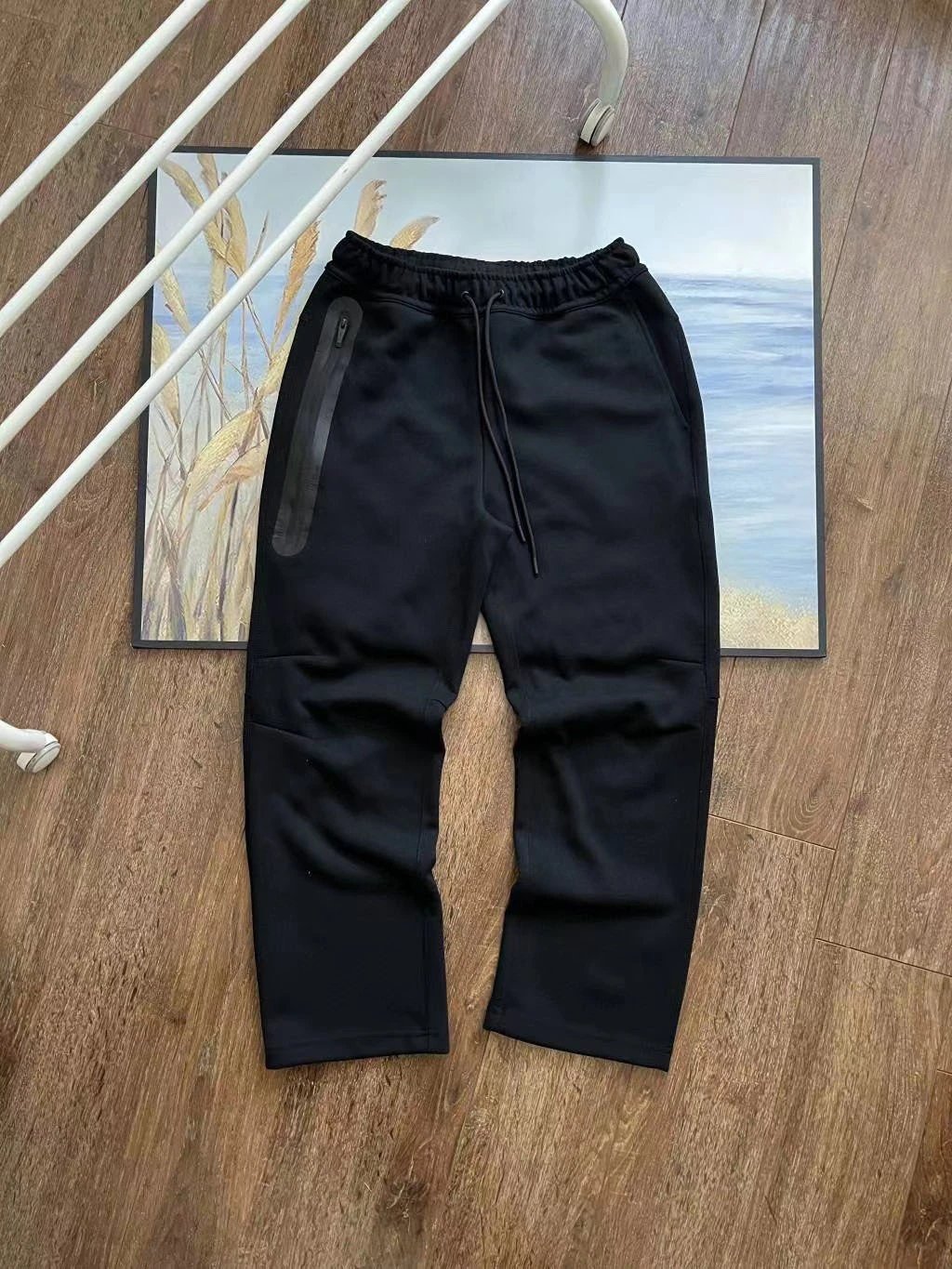 black pants