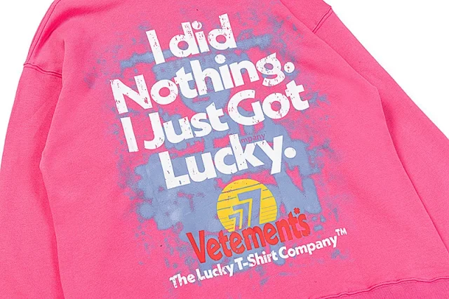 Vetements Hoodies & Sweatshirts Graphic Print Pullover Hoodie product detail image 43