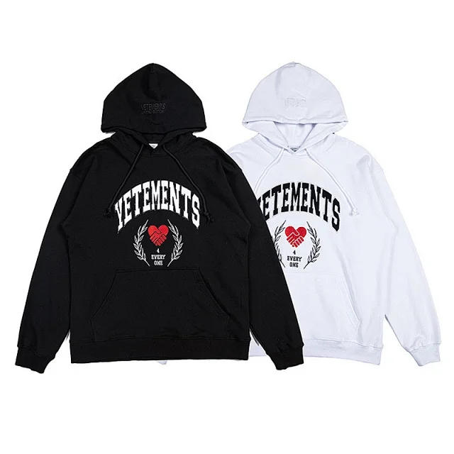 Vetements Hoodies & Sweatshirts Graphic Print Pullover Hoodie product detail image 52
