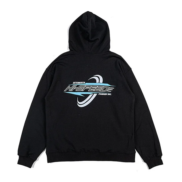 Vetements Hoodies & Sweatshirts Graphic Print Pullover Hoodie product detail image 64