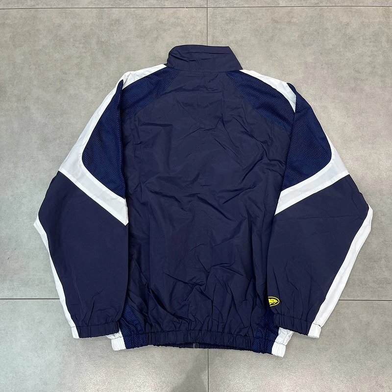 Design Datz Italy Shield Windbreaker White Blue Mesh Jacket Outerwear.windbreaker - 8