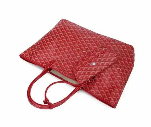 Goyard Saint Louis Tote Black Gray Monogram Canvas Tote Bag - 21