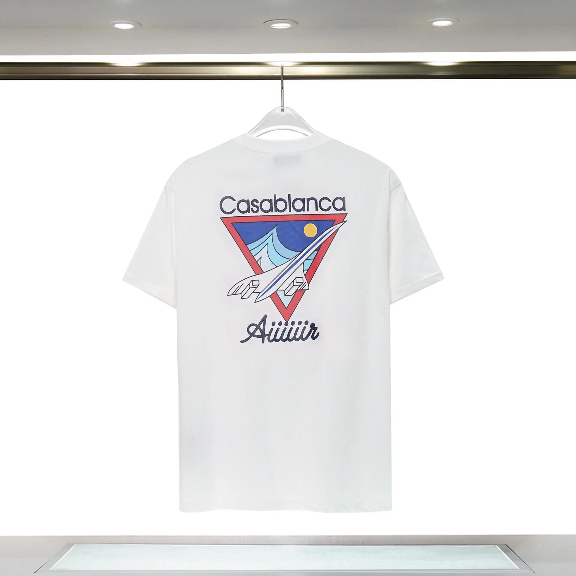 Casablanca Aiiiiiir T-Shirt White