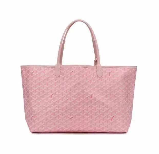 Goyard Saint Louis Tote Black Gray Monogram Canvas Tote Bag - 27