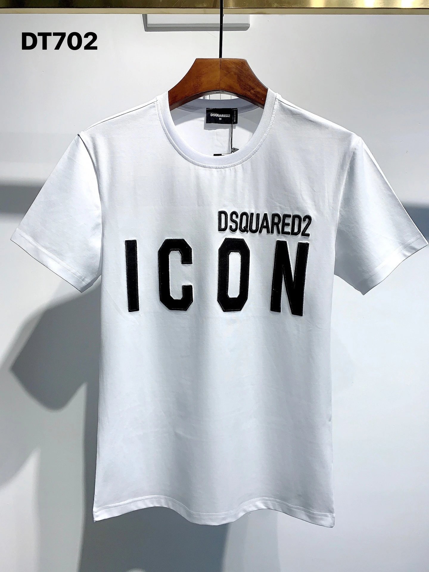 Dsquared2 Icon Logo Tee White Black