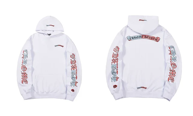 Chrome Hearts Hoodies & Sweatshirts Graphic Pullover Hooded Sweatshirt product detail image 11