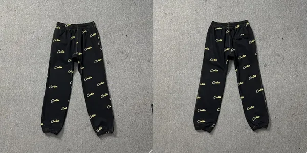 Celine All-Over Logo Print Sweatpants Light Blue - 8