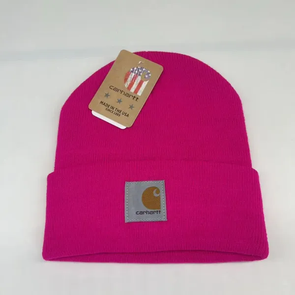 Carhartt WIP Watch Beanie Orange Hat - 4
