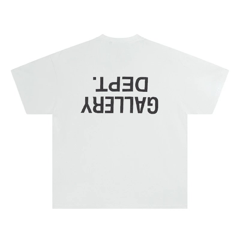 Gallery Dept Artistic Portrait Washed Black T-Shirt - 14