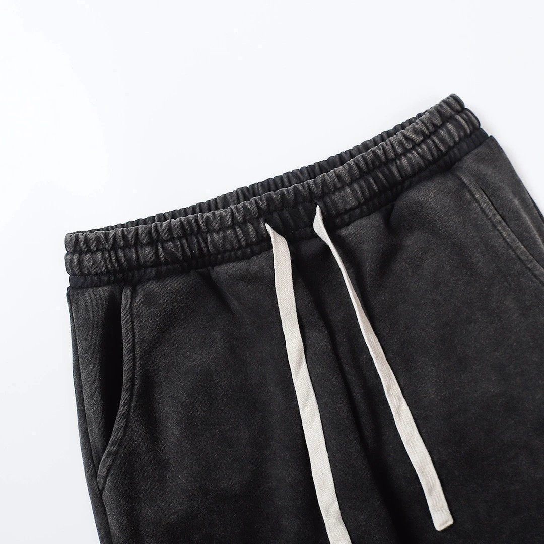 Stone Island Washed Black Sweatpants - 10