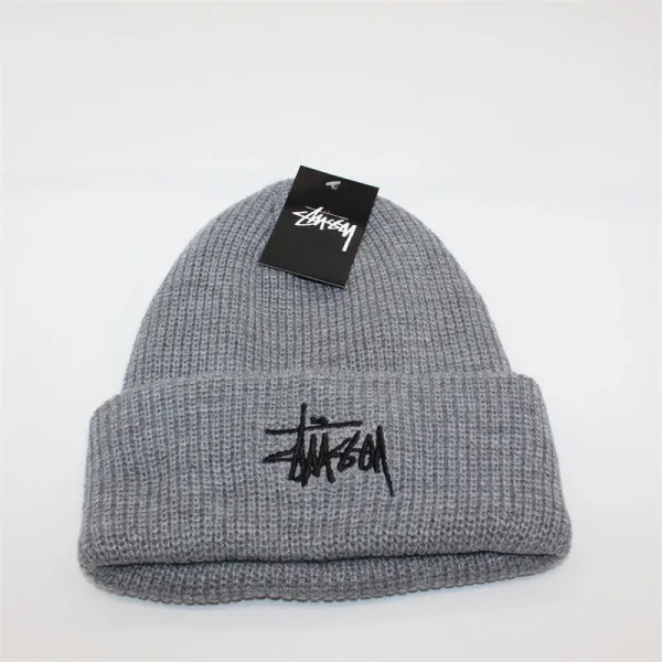 Stüssy Stock Logo Beanie Orange - 6