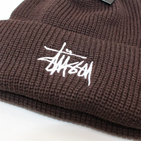 Stüssy Stock Logo Beanie Orange - 13