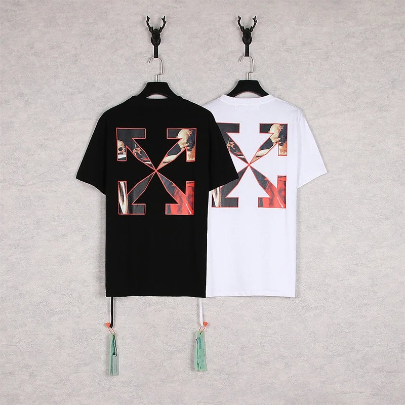 Off-White Arrow Print T-Shirt Black and White - 2