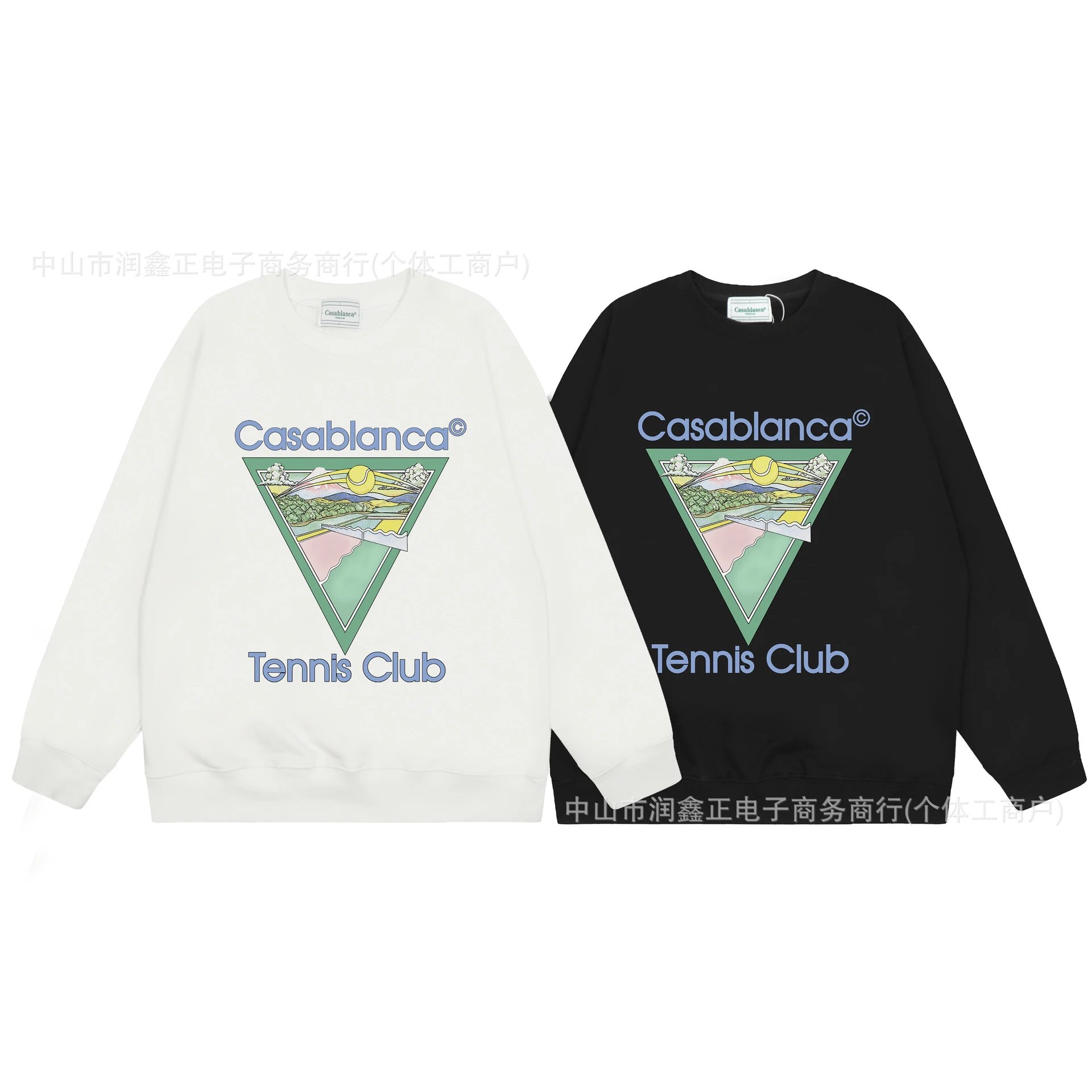 Casa Blanca Archway Graphic Hoodie White - 11