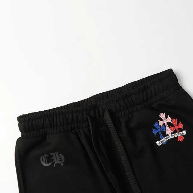 Chrome Hearts Trousers Drawstring jogger sweatpants with graphic prints product detail image 16