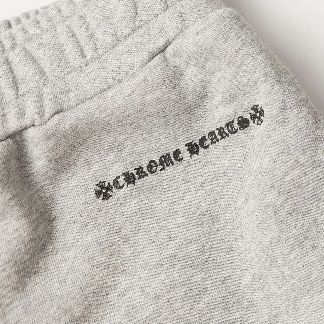 Chrome Hearts Trousers Drawstring jogger sweatpants with graphic prints product detail image 25