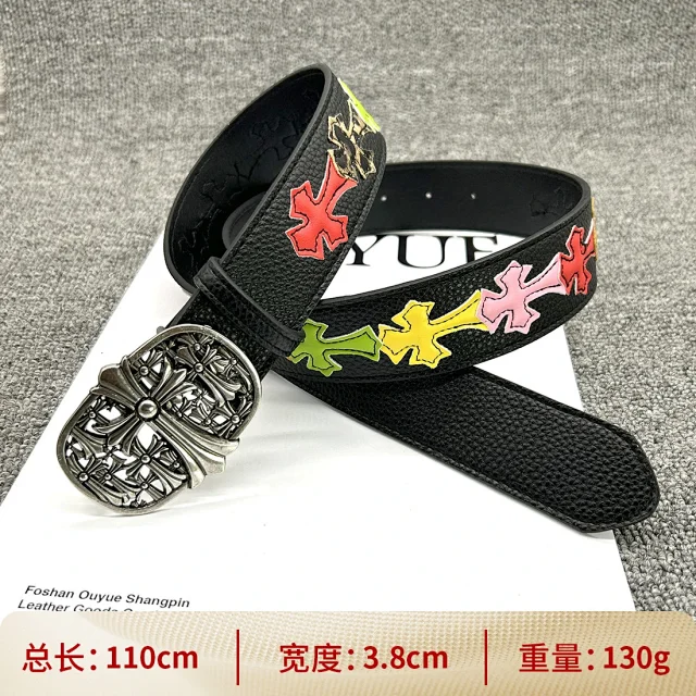 Louis Vuitton Belts Iridescent monogram belt with LV buckle product detail image 10