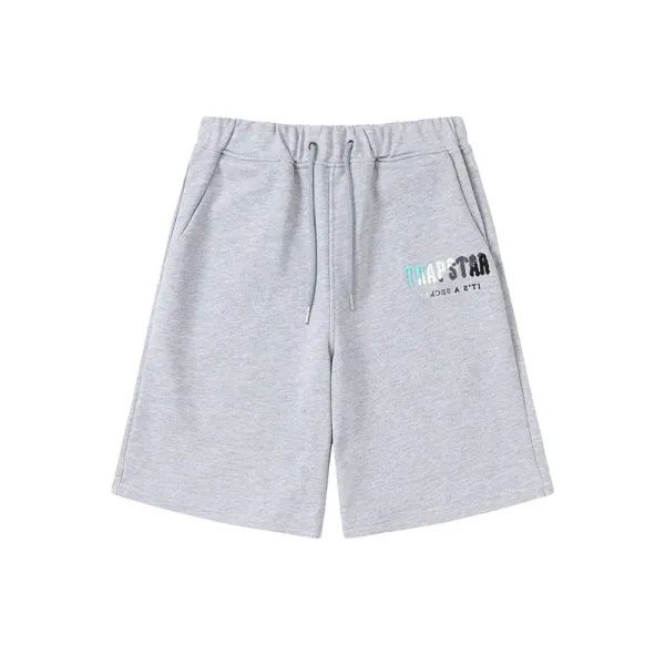 Pandora x Design Gray Graphic Print Sweat Shorts - 28