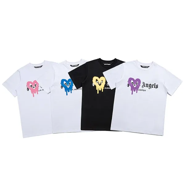 Palm Angels Palm Tree Logo White T-Shirt - 7