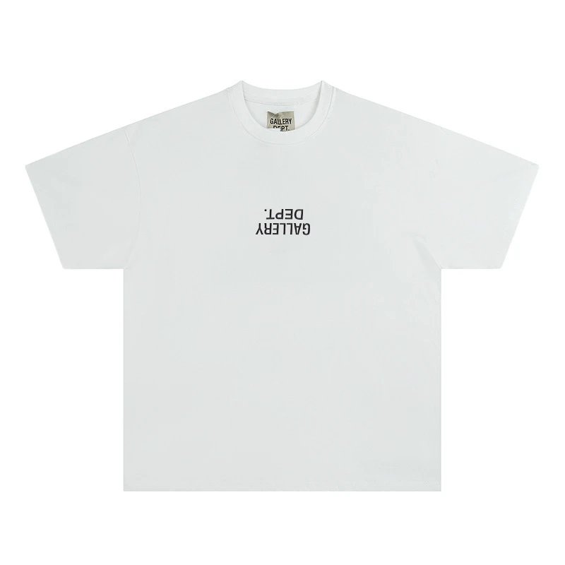 Gallery Dept Artistic Portrait Washed Black T-Shirt - 13
