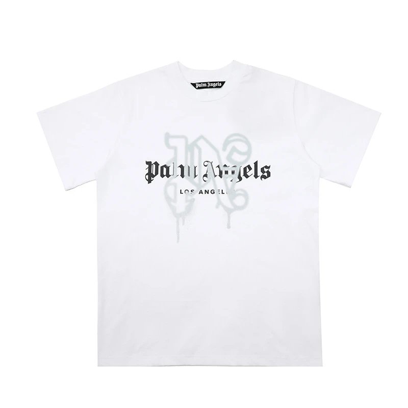 Palm Angels Tee WhiteBlackGreyBlue