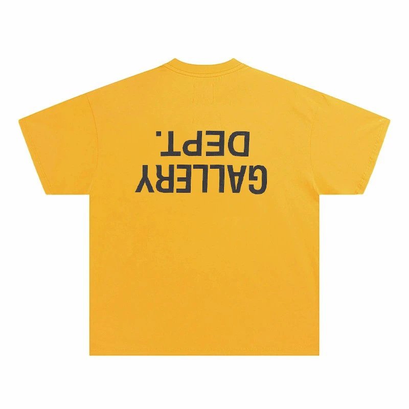 Mustard Yellow Inverted Logo