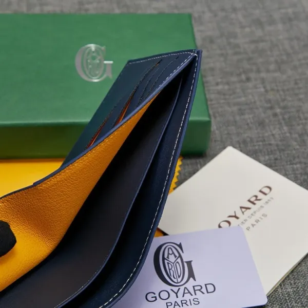 Goyard Saint Louis Bi-Fold Wallet Yellow Chevron - 32
