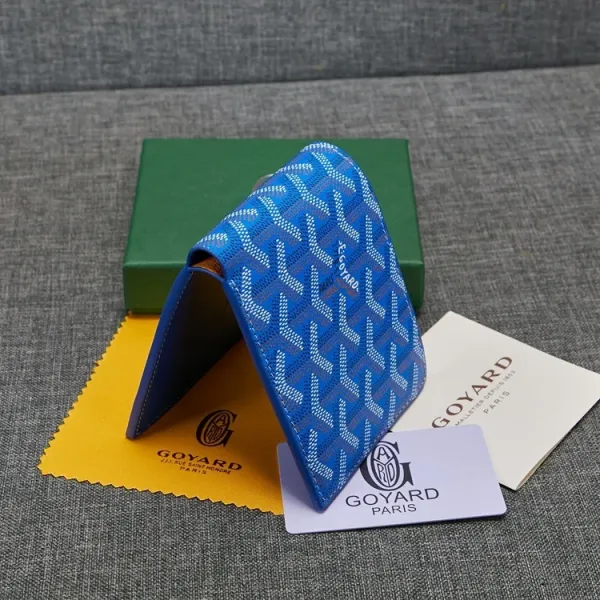 Goyard Saint Louis Bi-Fold Wallet Yellow Chevron - 39