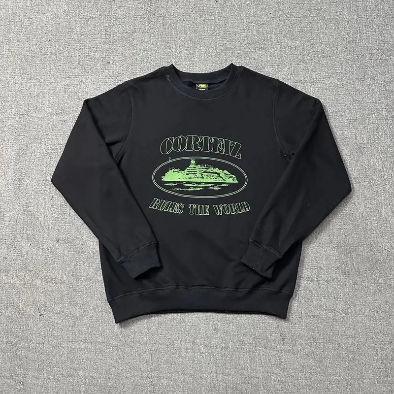Cortez Rules The World White Graphic Hoodie - 20