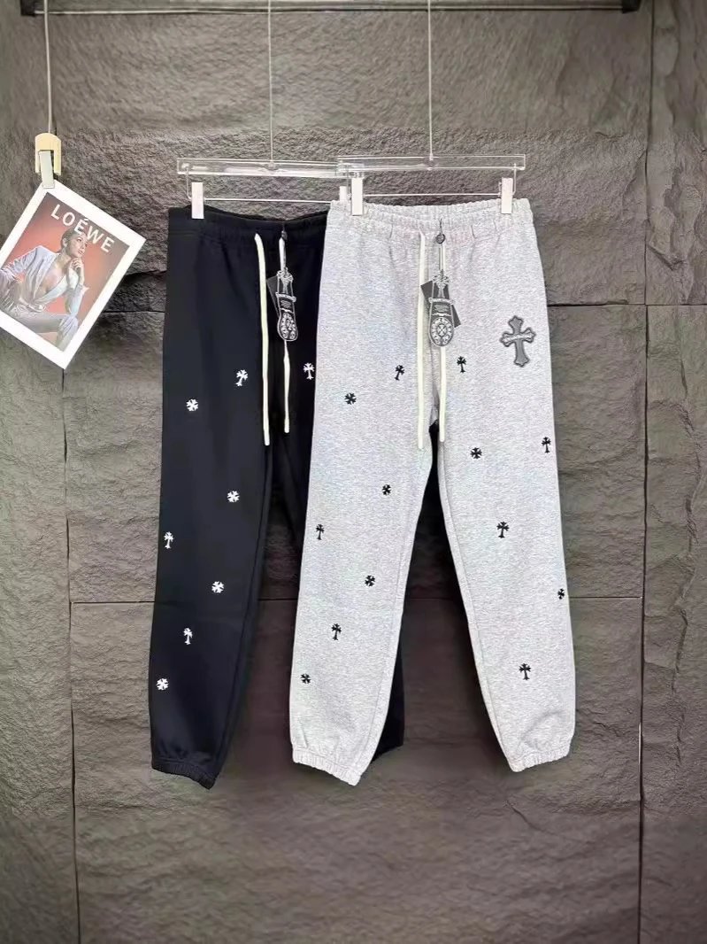 Unbranded Trousers Drawstring jogger with cross motifs image 6