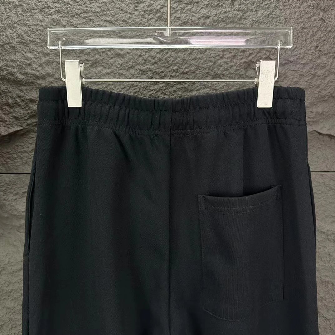 Chrome Hearts Cross-Embroidered Heather Gray Sweatpants - 12