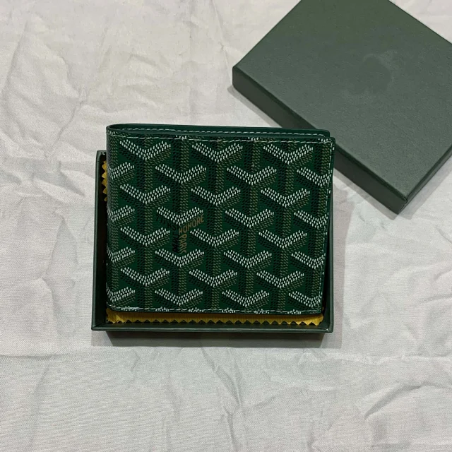 Goyard Wallets & Card Holders Chevron-Pattern Bifold Wallet product detail image 12