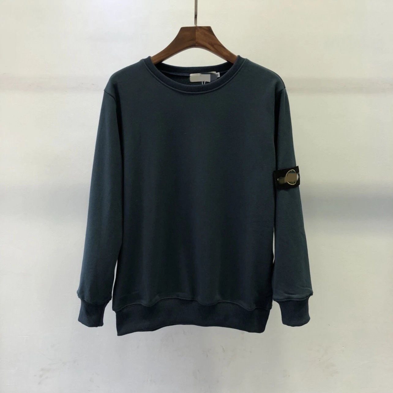 Stone Island Light Blue Crewneck Sweatshirt - 13