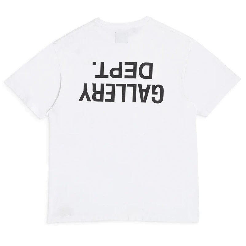 Gallery Dept Artistic Portrait Washed Black T-Shirt - 8