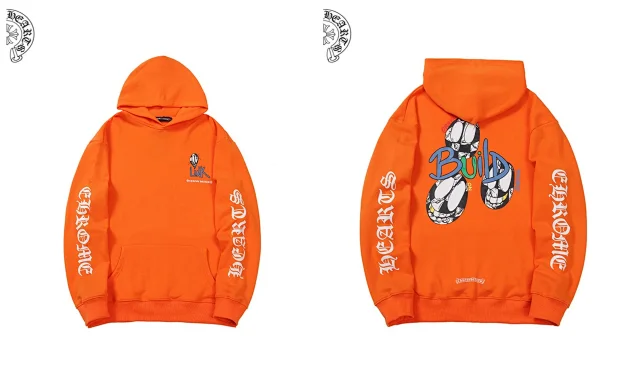 Chrome Hearts Hoodies & Sweatshirts Graphic Pullover Hooded Sweatshirt product detail image 7
